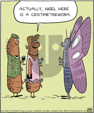 Brevity on Tuesday October 17, 2017 Comic Strip