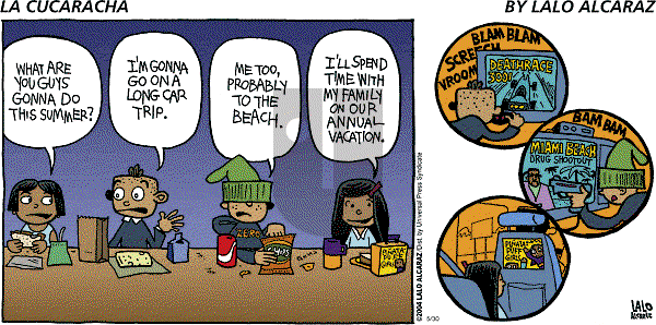 La Cucaracha on Sunday May 30, 2004 Comic Strip