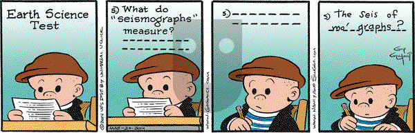 Nancy on Thursday March 20, 2014 Comic Strip
