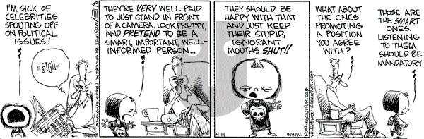 Non Sequitur on Monday April 14, 2003 Comic Strip