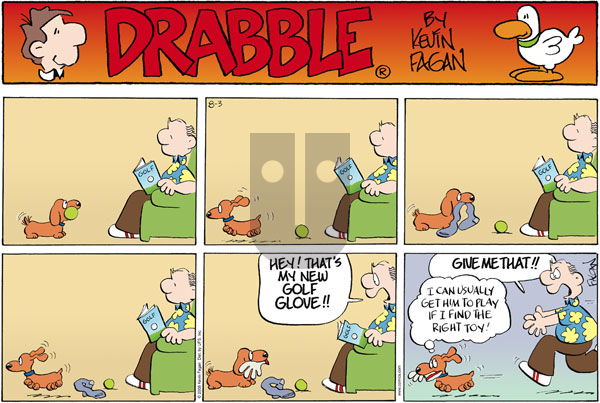 Drabble on Sunday August 3, 2008 Comic Strip