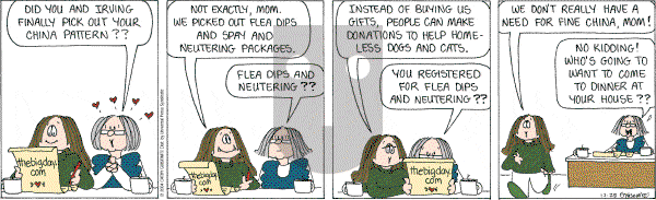 Cathy Classics - Tuesday December 28, 2004 Comic Strip