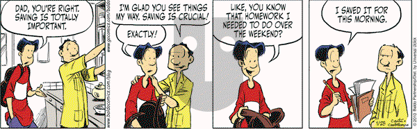 Baldo on Monday January 25, 2010 Comic Strip