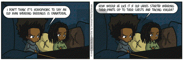The Boondocks on Saturday May 21, 2005 Comic Strip