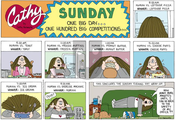 Cathy Classics on Sunday May 21, 2000 Comic Strip