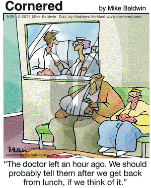 Cornered on Wednesday September 29, 2021 Comic Strip