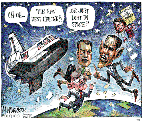Matt Wuerker - Wednesday July 13, 2011 Comic Strip
