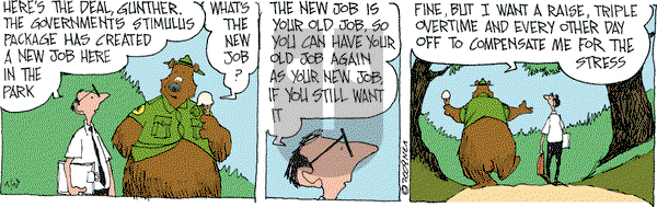 The Grizzwells on Tuesday July 21, 2009 Comic Strip