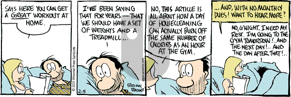 Adam@Home on Monday February 5, 2001 Comic Strip