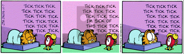 Garfield on Thursday October 7, 1993 Comic Strip