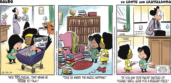 Baldo - Sunday March 14, 2021 Comic Strip