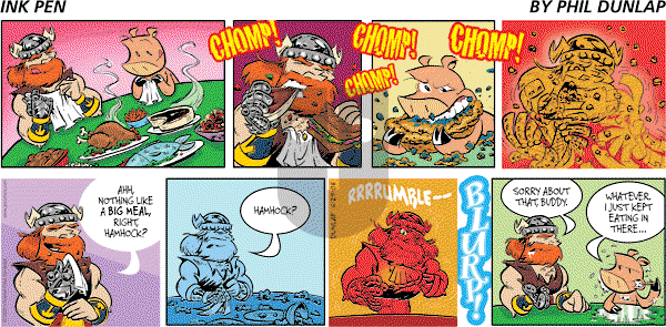 Ink Pen - Sunday June 29, 2008 Comic Strip