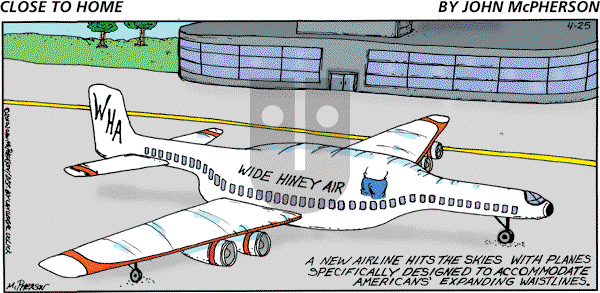 Close to Home on Sunday April 25, 2010 Comic Strip