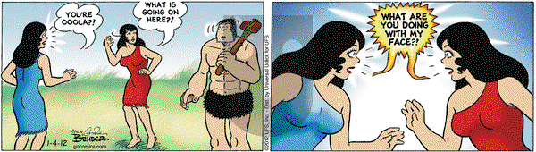 Alley Oop - Wednesday January 4, 2012 Comic Strip