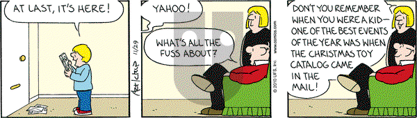 The Born Loser on Monday November 29, 2010 Comic Strip
