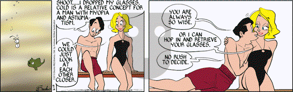 9 Chickweed Lane on Friday April 19, 2019 Comic Strip