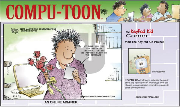 Compu-toon on Sunday February 15, 2015 Comic Strip