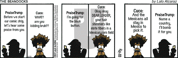 La Cucaracha on Wednesday June 28, 2017 Comic Strip