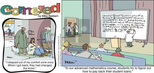 Cornered on Sunday July 19, 2020 Comic Strip