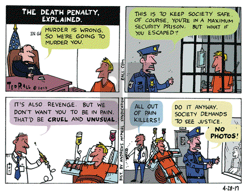 Ted Rall on Friday April 28, 2017 Comic Strip