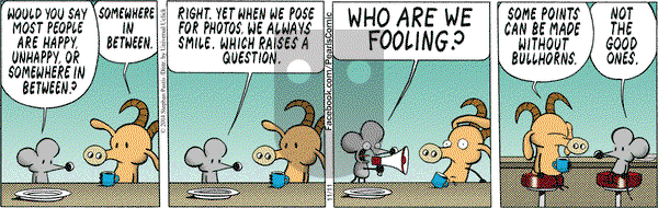 Pearls Before Swine on Tuesday November 11, 2014 Comic Strip