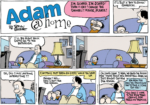 Adam@Home on Sunday September 6, 1998 Comic Strip