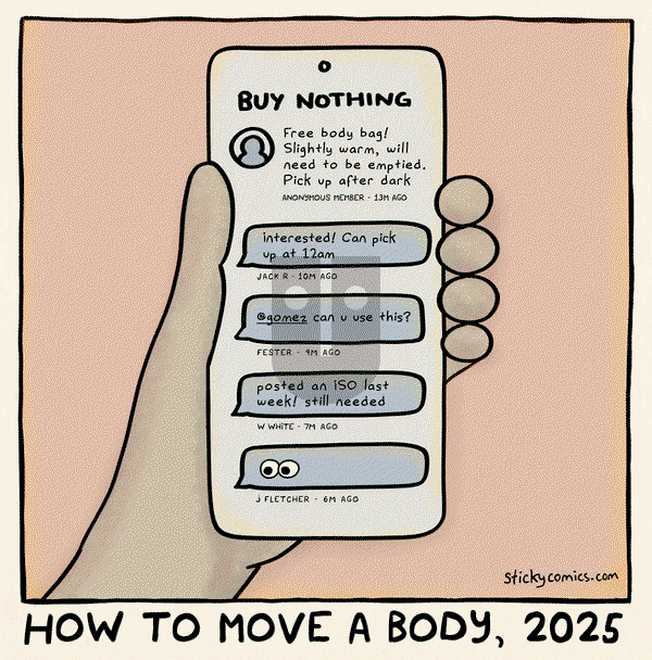 Sticky Comics on Tuesday February 25, 2025 Comic Strip