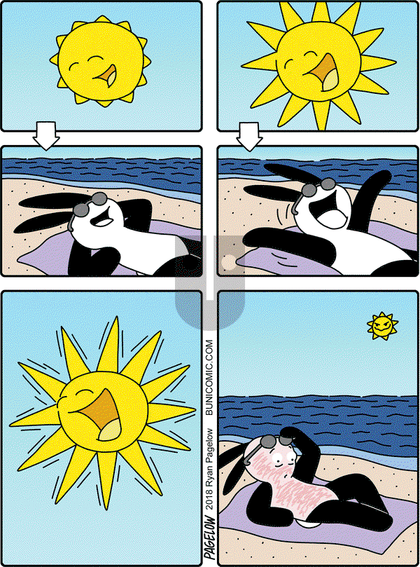 Buni on Monday June 11, 2018 Comic Strip