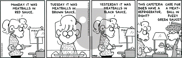FoxTrot - Wednesday April 2, 2003 Comic Strip