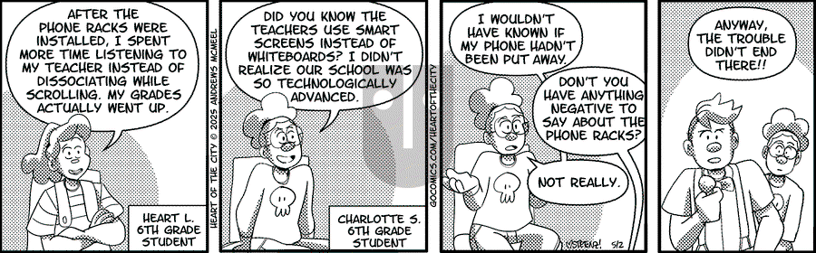 Heart of the City on Friday May 2, 2025 Comic Strip