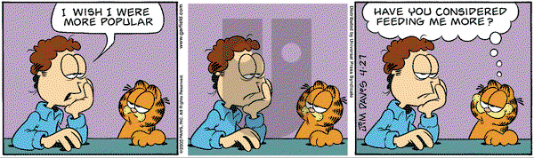 Garfield - Wednesday April 27, 2005 Comic Strip