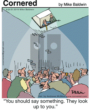 Cornered on Monday June 24, 2019 Comic Strip