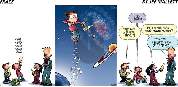 Frazz on Sunday April 7, 2013 Comic Strip