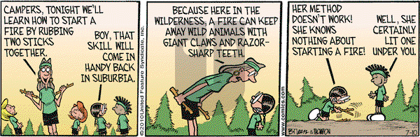 Grand Avenue on Saturday July 10, 2010 Comic Strip