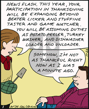 Real Life Adventures on Thursday November 22, 2012 Comic Strip