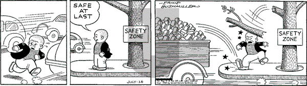 Nancy Classics on Saturday July 25, 2015 Comic Strip