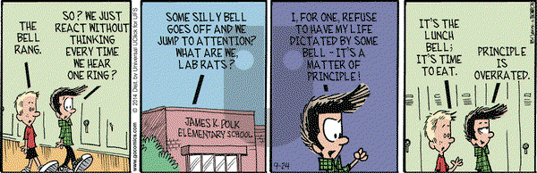 Grand Avenue on Wednesday September 24, 2014 Comic Strip