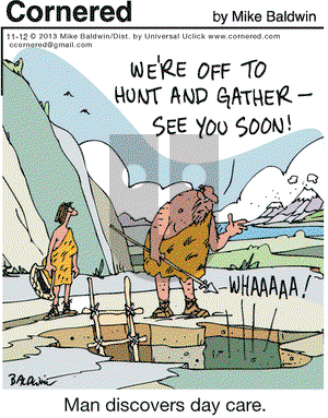 Cornered on Tuesday November 12, 2013 Comic Strip