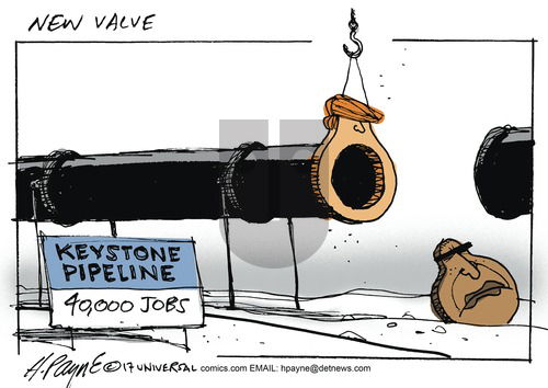 Henry Payne on Sunday February 5, 2017 Comic Strip