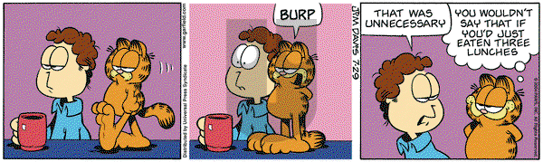 Garfield - Thursday July 29, 2004 Comic Strip