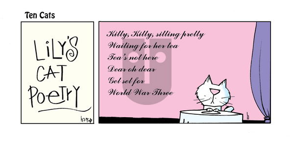 Ten Cats - Tuesday February 11, 2025 Comic Strip