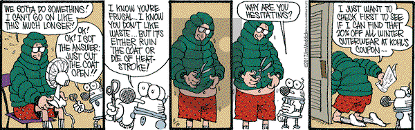 Monty on Friday November 10, 2017 Comic Strip
