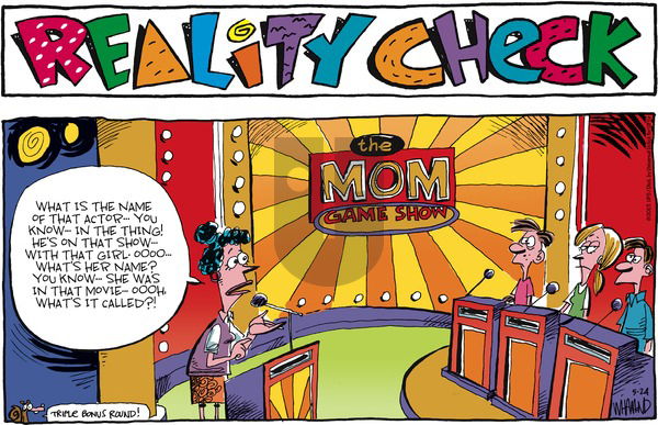 Reality Check on Sunday May 24, 2015 Comic Strip