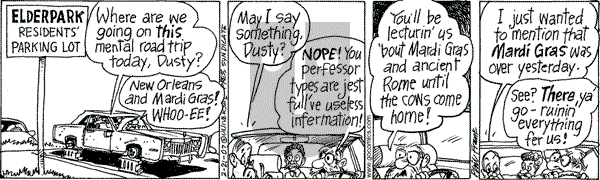 The Elderberries on Wednesday February 21, 2007 Comic Strip