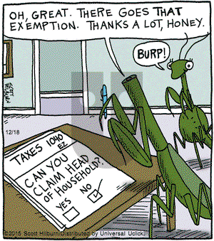 The Argyle Sweater - Friday December 18, 2015 Comic Strip