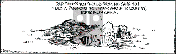 Red and Rover on Thursday April 30, 2009 Comic Strip