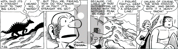 Alley Oop on Wednesday July 26, 2000 Comic Strip