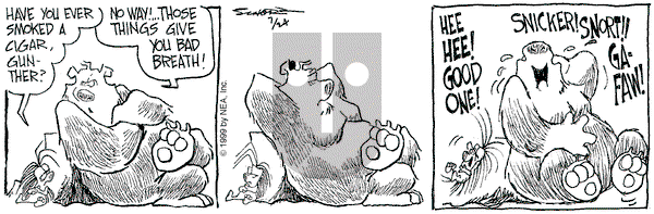 The Grizzwells on Monday January 10, 2000 Comic Strip