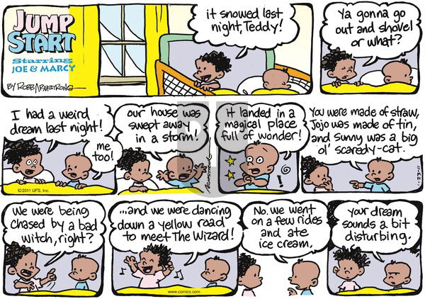 JumpStart on Sunday January 23, 2011 Comic Strip