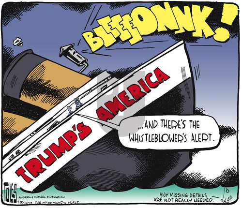 Tom Toles on Sunday September 22, 2019 Comic Strip